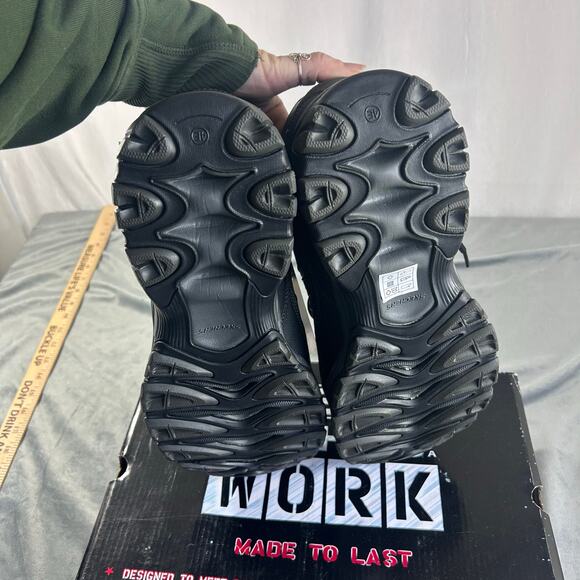 Skechers Work Men's Steel Toe safety shoe size 10.5 New in box - Picture 6 of 9